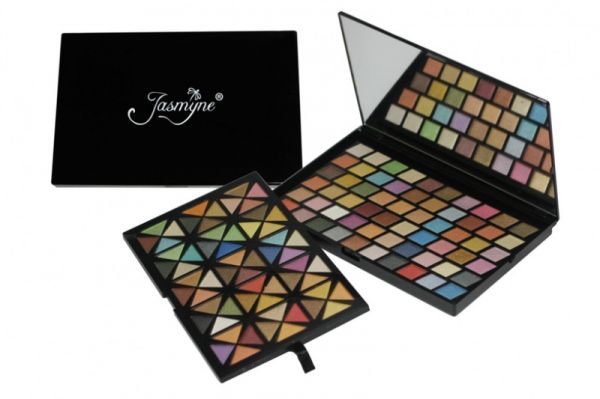 Paleta de maquiagem 3D 120 cores jasmyne - V617